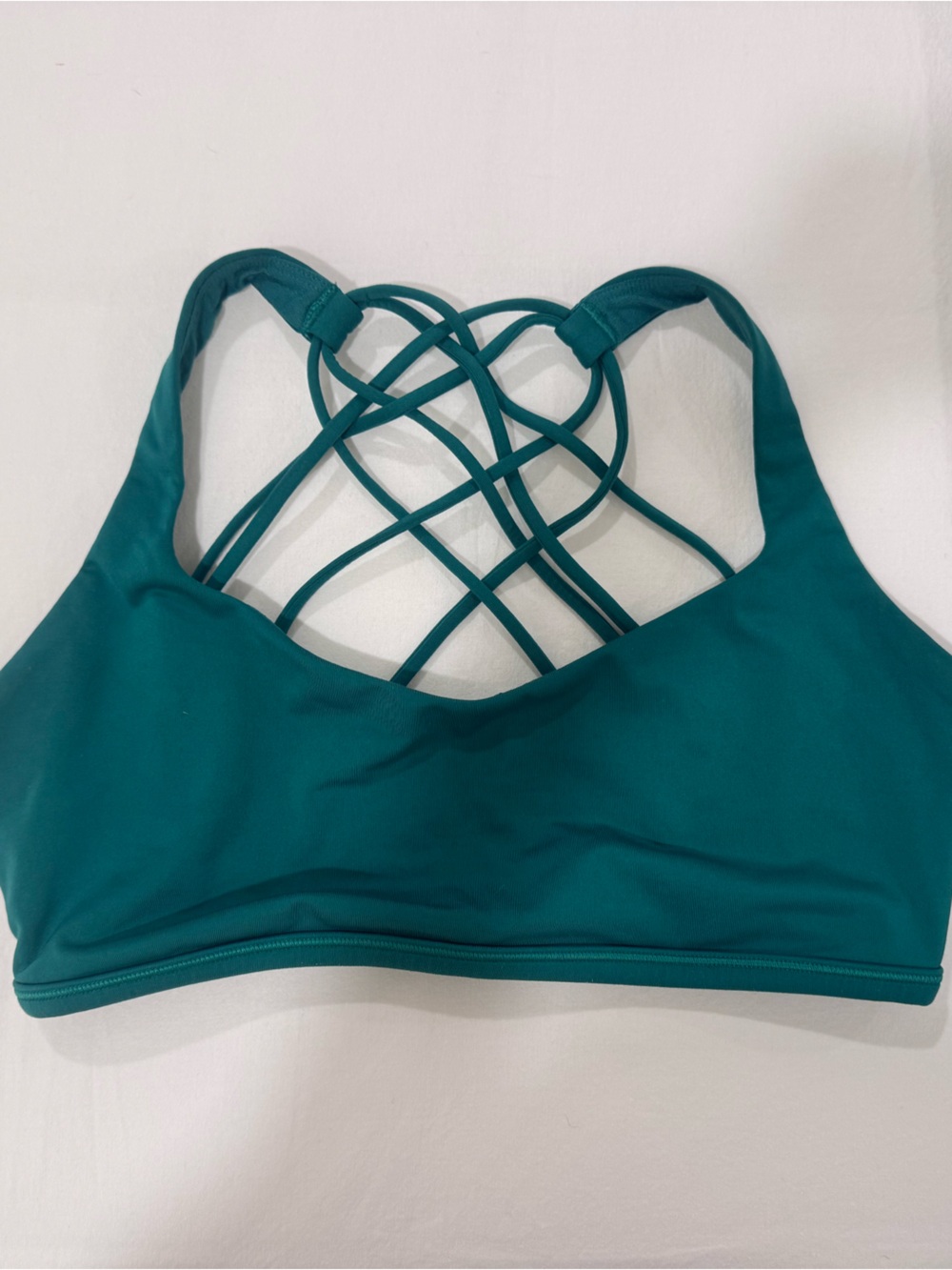 Cascadian green lululemon free to be wild sports bra